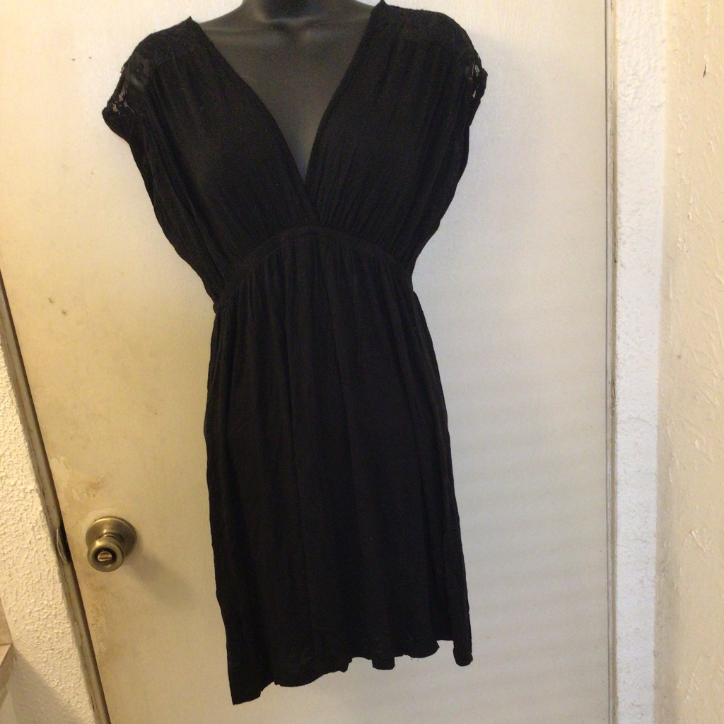 Preowned Black Mini Dress S